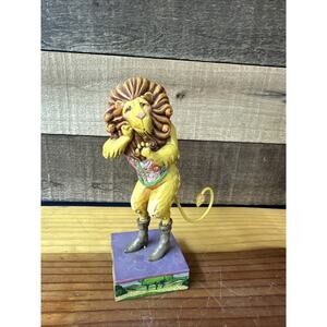 Jim Shore Wizard Of Oz Cowardly Lion "Courage Lives Within You" Figurine In Box